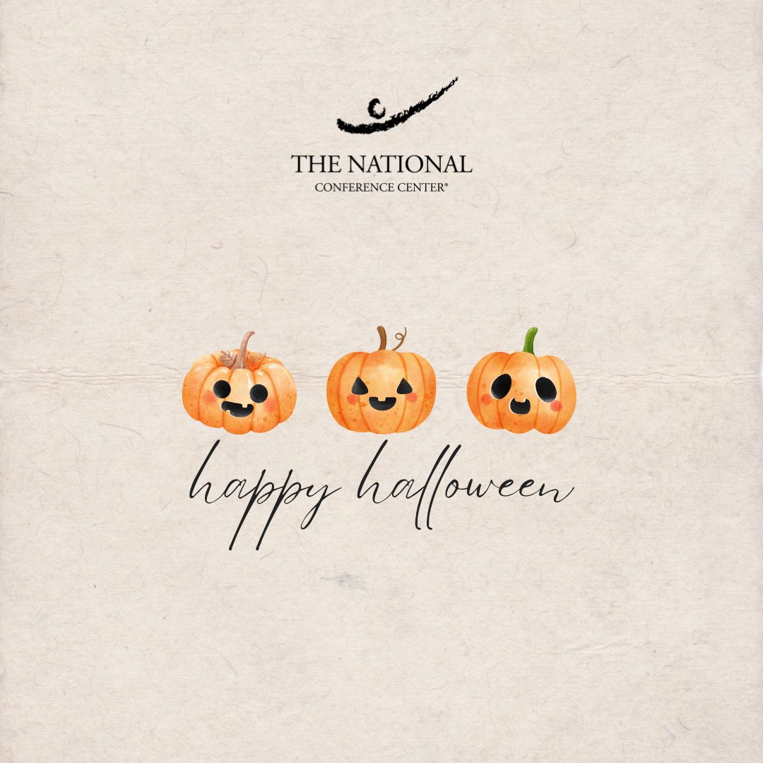 Happy Halloween from The National 🎃👻

#halloween #happyhalloween #trickortreat #LoveLoudoun #conferencecenter #meetings #events #october #spookyseason