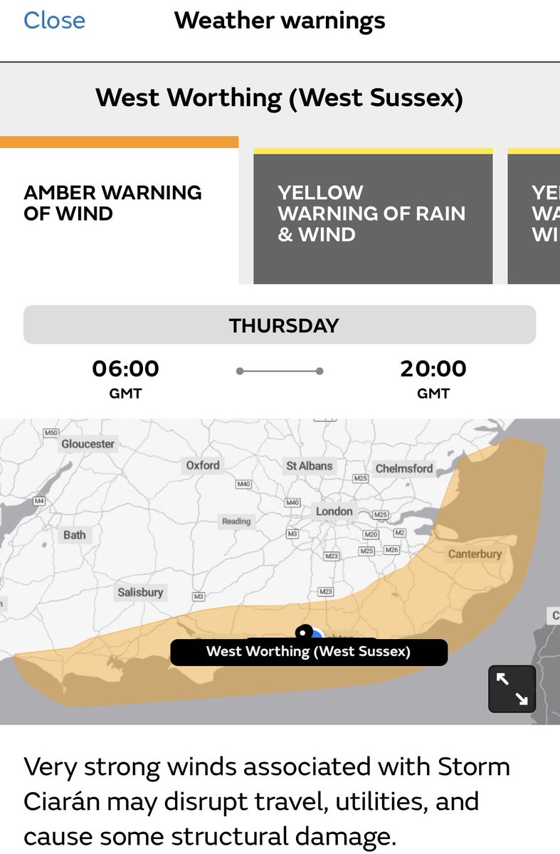 The #ClimateCrisis is coming for us all. 
We must #ActNow 
#DivestWestSussex 
#NoNewFossilFuels 
#StormCiarán 
#AmberWarning