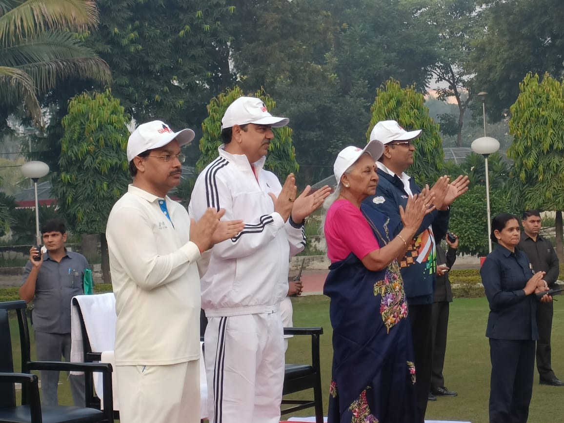 #RunForUnity  at RajBhavan