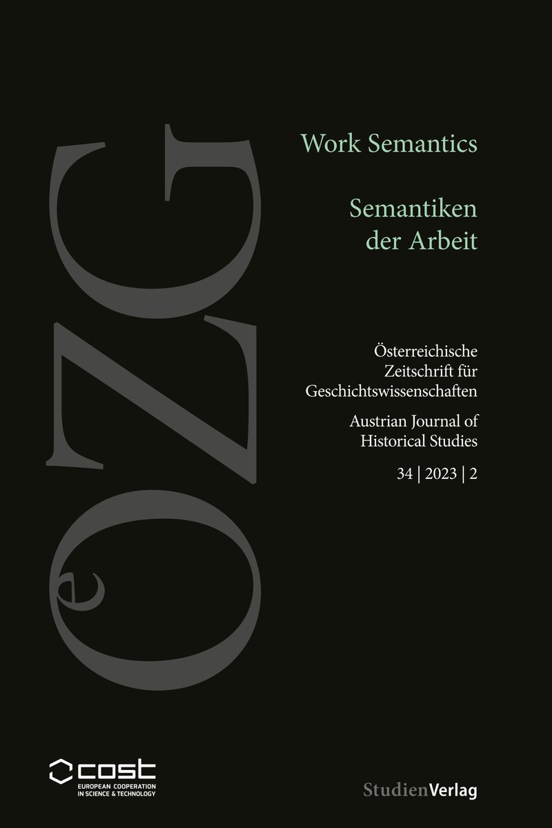 We are happy to announce our newest WORCK publication! The special issue 'Work Semantics' explores how historical semantics can help overcome the established categories of the modern West, and work towards a new analytical language of labour and power relations.