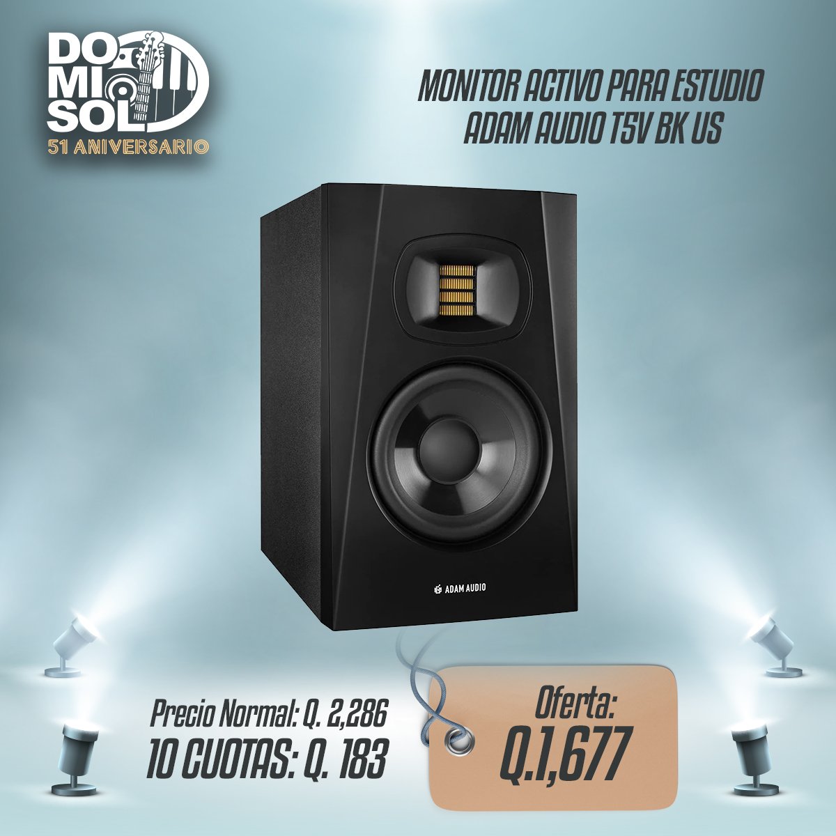 Monitor #AdamAudio en Oferta