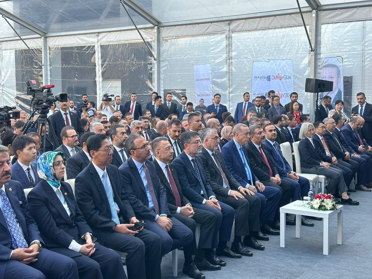 Cumhurbaşkanımız Sayın <a href="/RTErdogan/">Recep Tayyip Erdoğan</a>’ın teşrifleriyle KeyVac Aşı Üretim Merkezi’nin açılış törenine katıldık.