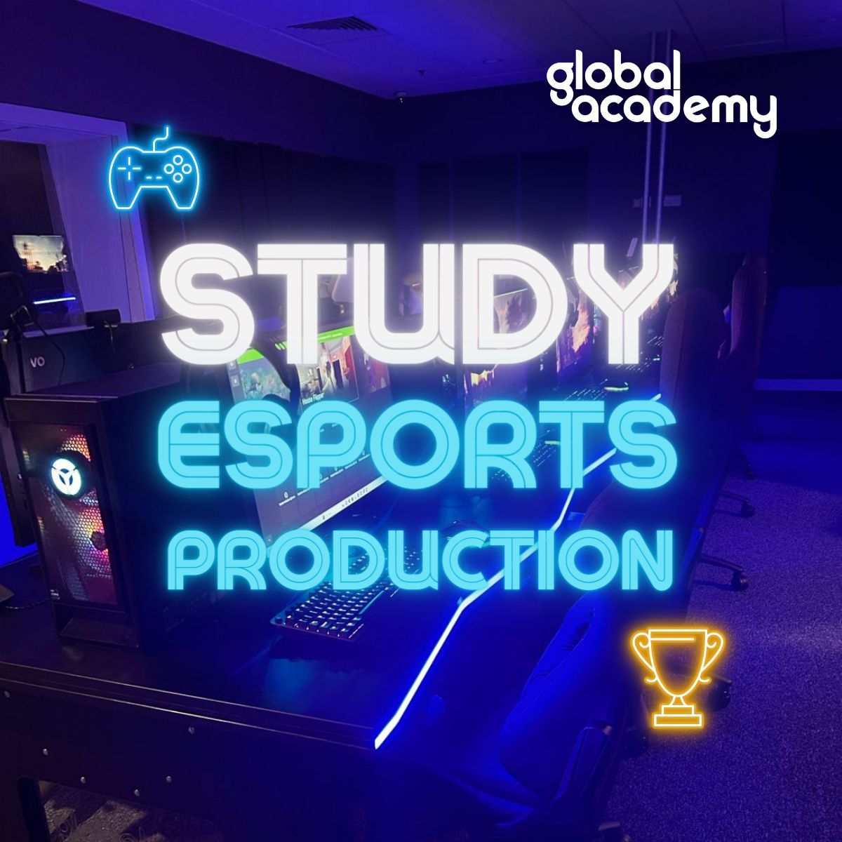 Global Academy (@thegacademy) on Twitter photo Ready to turn your passion for gaming into a dream career in Esports Production? 🚀 🎮🎥
Don't miss this chance to level up your future! Apply today and be part of the next generation of #esports production superstars! 🎮📺 #EsportsProduction #GlobalAcademy #ApplyNow Ready to turn your passion for gaming into a dream career in Esports Production? 🚀 🎮🎥
Don't miss this chance to level up your future! Apply today and be part of the next generation of #esports production superstars! 🎮📺 #EsportsProduction #GlobalAcademy #ApplyNow