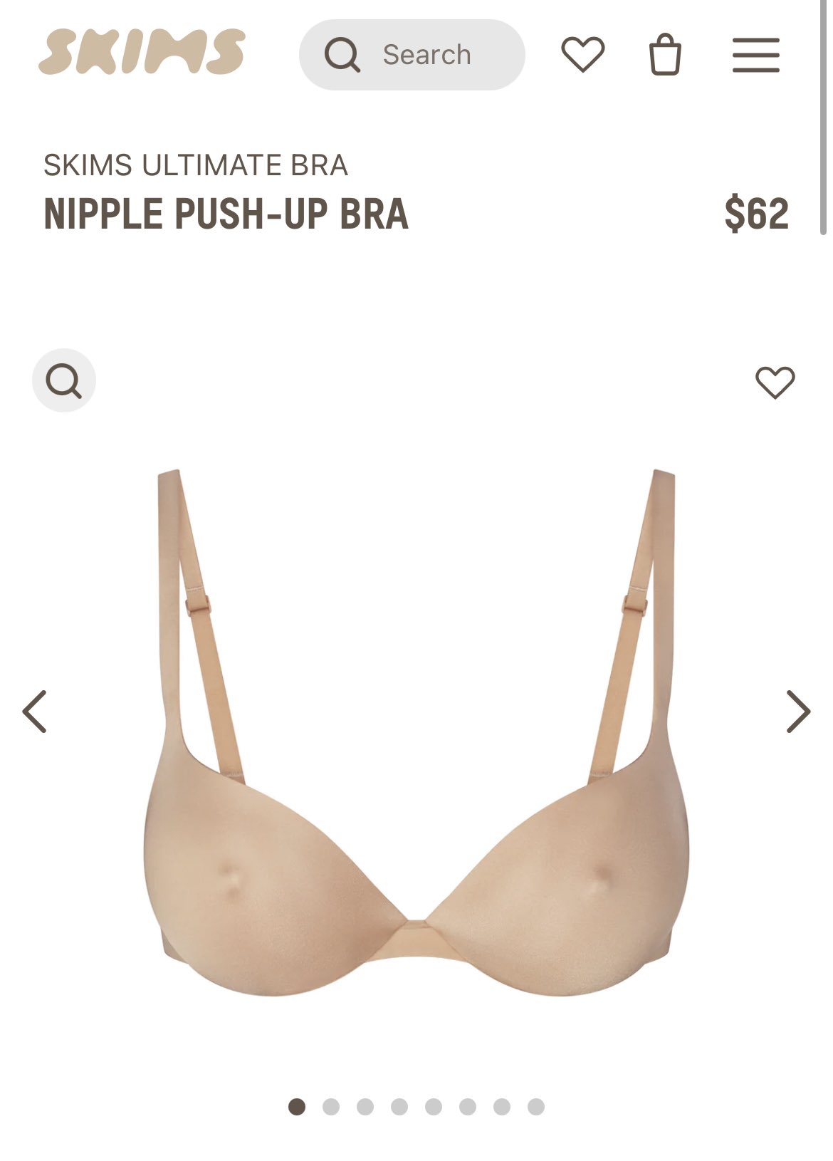 Tanya Chen on X: the nippled SKIMS bra is a healthy dose of
