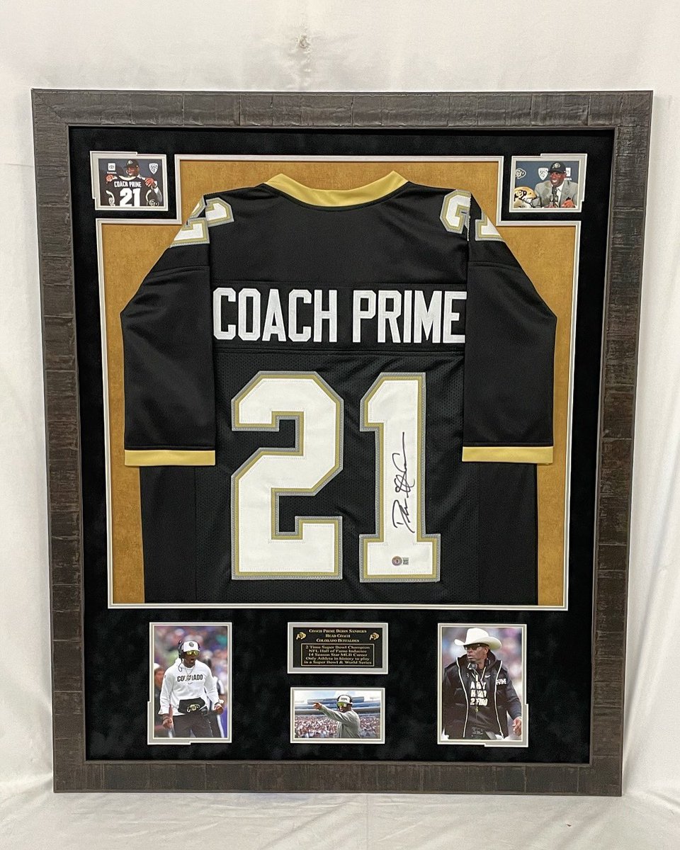 We hope you’ll join us for the 2023 Kickoff Social this Saturday, November 4th, at the Greeley Country Club! Live Auction, Silent Auction, Raffle, Social Hour, and more. You could even come away with awesome auction items like this framed and autographed Coach Prime jersey 🔥