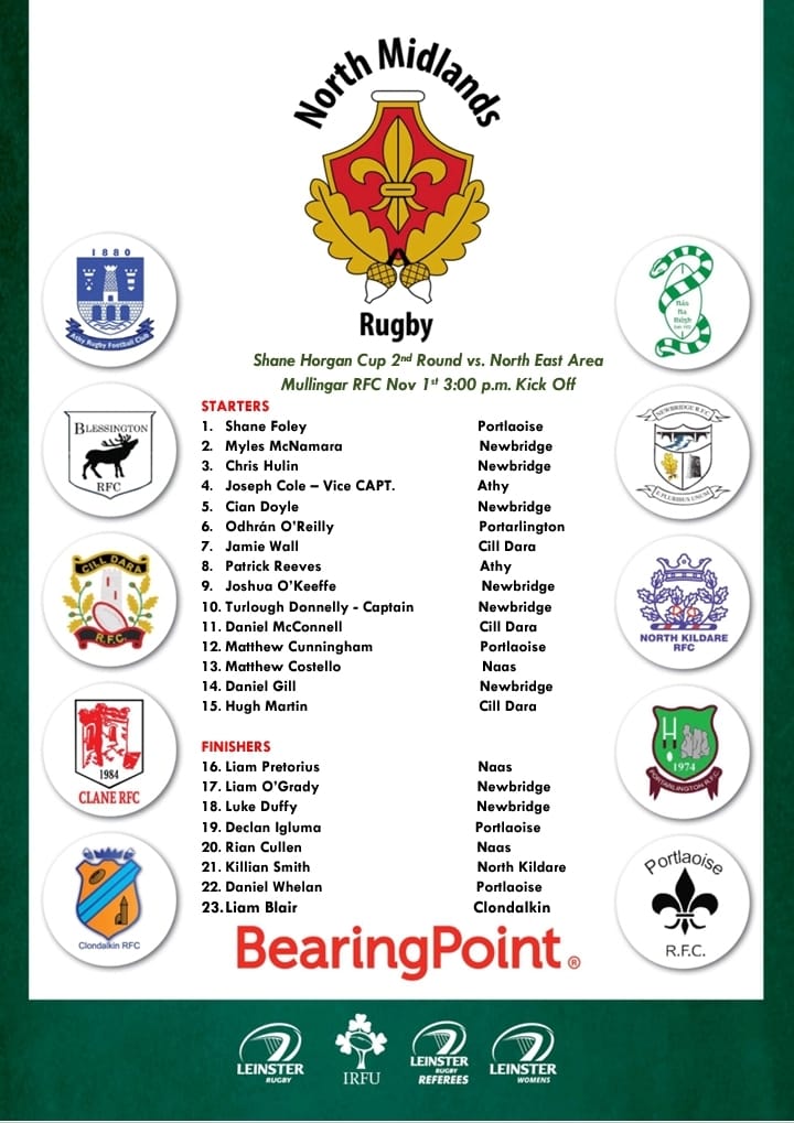 Athy RFC (@athyrfc) on Twitter photo Good luck to Patrick and Joe in their Bearing Point Shane Horgan Cup game tomorrow for <a href="/NMLBIRFU/">NorthmidlandsRugby</a> v North East
#athyrfc #fromthegroundup Good luck to Patrick and Joe in their Bearing Point Shane Horgan Cup game tomorrow for <a href="/NMLBIRFU/">NorthmidlandsRugby</a> v North East
#athyrfc #fromthegroundup