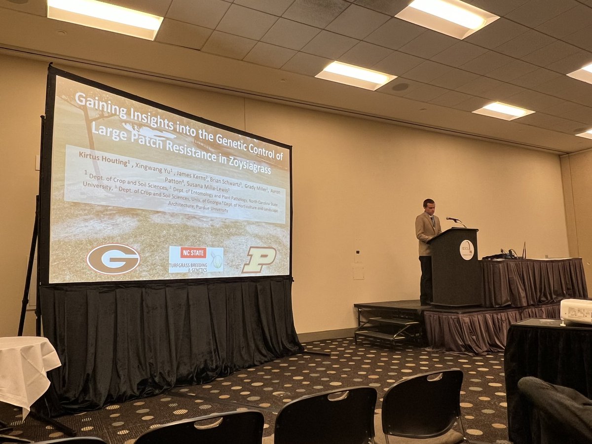 Susana Milla-Lewis (@ncturfbreeding) on Twitter photo <a href="/gairesus/">Susmita Gaire</a> Kicking off our #ACSMtg schedule for today, Kirtus Houting is presenting final results from his MS research on #largepatch in #zoysiagrass in collaboration with <a href="/ugatiftonturf/">University of Georgia Tifton Turfgrass Program</a> <a href="/PurdueTurfDoc/">Aaron Patton</a> and supported by <a href="/USGAGrnSection/">USGA Green Section</a> <a href="/gairesus/">Susmita Gaire</a> Kicking off our #ACSMtg schedule for today, Kirtus Houting is presenting final results from his MS research on #largepatch in #zoysiagrass in collaboration with <a href="/ugatiftonturf/">University of Georgia Tifton Turfgrass Program</a> <a href="/PurdueTurfDoc/">Aaron Patton</a> and supported by <a href="/USGAGrnSection/">USGA Green Section</a>