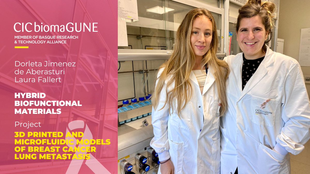 CICbiomaGUNE's tweet image. ✅Several #CICbiomaGUNE laboratories are conducting research on the early detection and improving #breastcancer progression and treatment.

🆕bit.ly/3QowdBG

@HyBioFunMat 
cicbiomagune.es/org/researchgr…

@LauraFallert
#WorldBreastCancerDay #DíaMundialdelCáncerdeMama