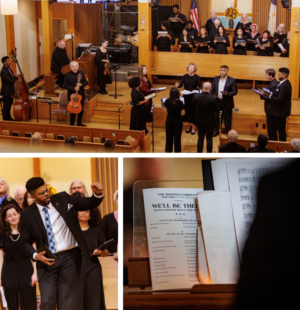 Moments of fraternity and collective celebration from our recent concerts at <a href="/TrinityChBoston/">Trinity Church in the City of Boston</a> &amp; <a href="/TwelfthBaptist/">Twelfth Baptist Church</a>. We look forward to sharing this life-affirming, essential American music with audiences to come!⁣⁣⁣

Image 1 : Robert Torres⁣⁣⁣
Image 2 : Dan Busler