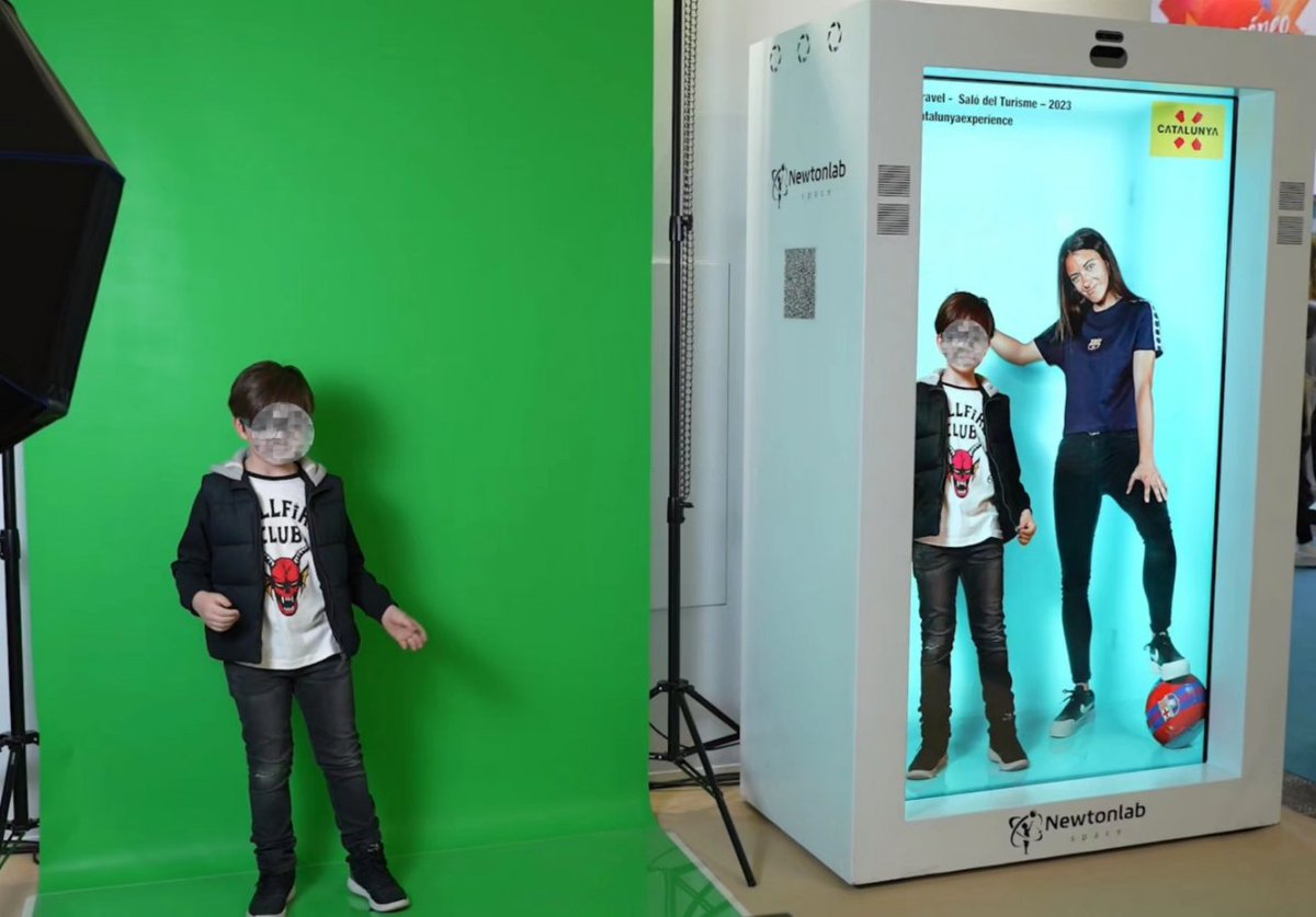 Newtonlab Space (@newtonlabspace) on Twitter photo Congratulations to <a href="/AitanaBonmati/">Aitana Bonmatí Conca</a> for being the Ballon D'Or 2023 winner 🏆 ⚽️ It's a good day to remember when you came to our studio in Barcelona to film the #SayHolo experience for Agència Catalana de Turisme <a href="/catexperience/">Catalunya Experience</a> 📍 and <a href="/BTravelShow/">B-Travel</a>
#Fcbarcelona #holograms Congratulations to <a href="/AitanaBonmati/">Aitana Bonmatí Conca</a> for being the Ballon D'Or 2023 winner 🏆 ⚽️ It's a good day to remember when you came to our studio in Barcelona to film the #SayHolo experience for Agència Catalana de Turisme <a href="/catexperience/">Catalunya Experience</a> 📍 and <a href="/BTravelShow/">B-Travel</a>
#Fcbarcelona #holograms