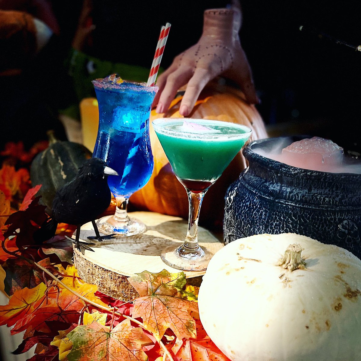 👻We’ve got the boo-ze, so pick your Halloween potion! Head to the Hayloft Bar to sample our wickedly good cocktails tonight….if you dare!! 🧙‍♀️🧟🎃🧪🍸
