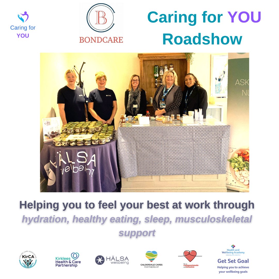 Last week we had the pleasure of being part of the 3rd “Caring for you” Session, supporting staff at Summerfield House in Halifax and Health and Care Colleagues in the surrounding areas.