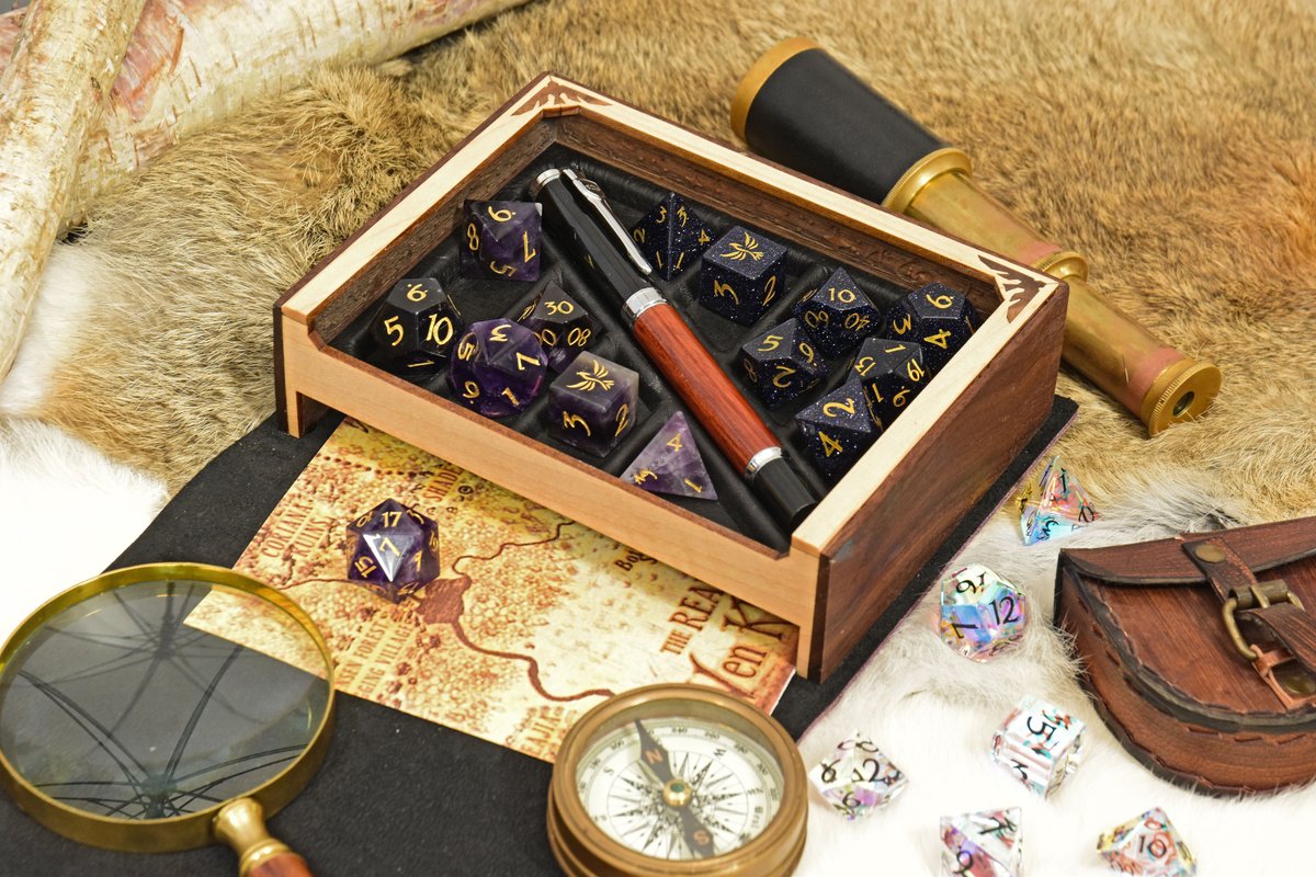 ElderwoodBoxes's tweet photo. Giveaway! We made a new edition of Spellbooks and are celebrating by giving this one away! Retweet and like and we'll randomly select a winner on Thursday. 

Want to see more? They're live on Kickstarter!
https://t.co/QEjjTJpvvU https://t.co/ADC9joPoON