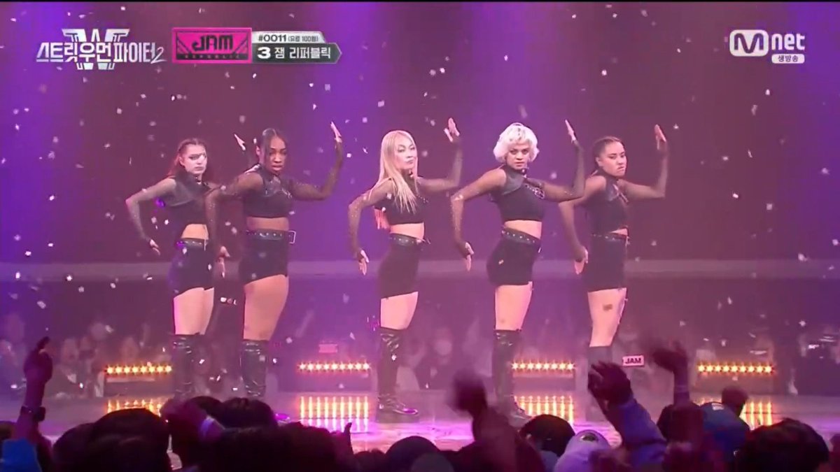 แจมยอนเซ่ปังมาก องค์ประกอบเยอะมากทั้งหมวกทั้งผ้าเอยใด❤️‍🔥 #STREETWOMANFIGHTER2