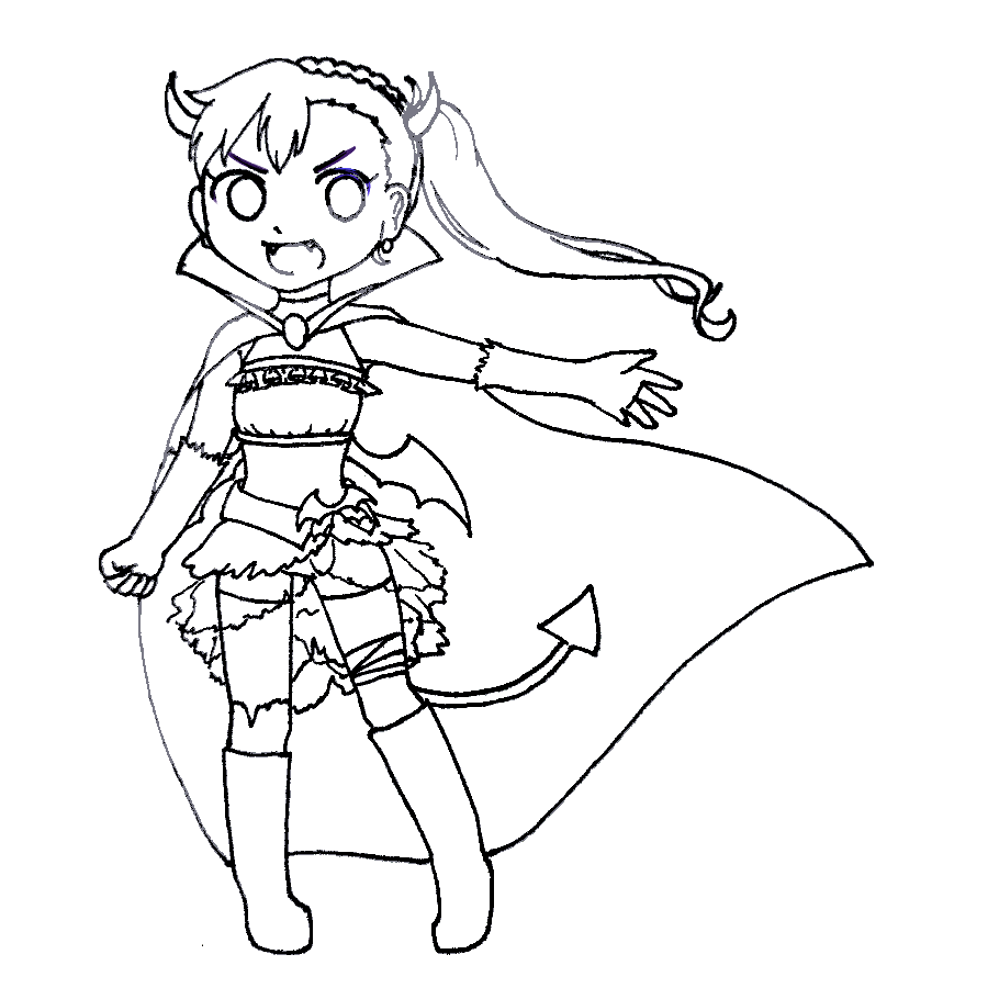 maho_anpu's tweet photo. Designed the outfit in 2016, drew this in 2019-2020?, digitalized and left it in my gallery since 2020 πΏ
I like the design but I can't decide on the colorsss :(
If anyone wants to color, feel free! :")
#mahooc #spookymonth #oc #freelineart https://t.co/KuKGzhWV4a