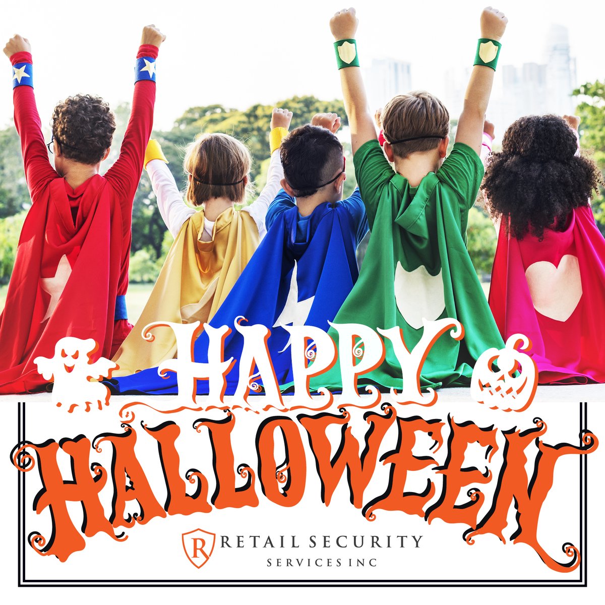 Never fear, your hero is here! 

Retail Security Services provides armed and unarmed guards, firewatch, patrol services, and more.  

Happy Halloween from all of us at Retail Security Services! 

#retailsecurityservices #securityguards #retailsecurity #crowdcontrol #unarmedguards