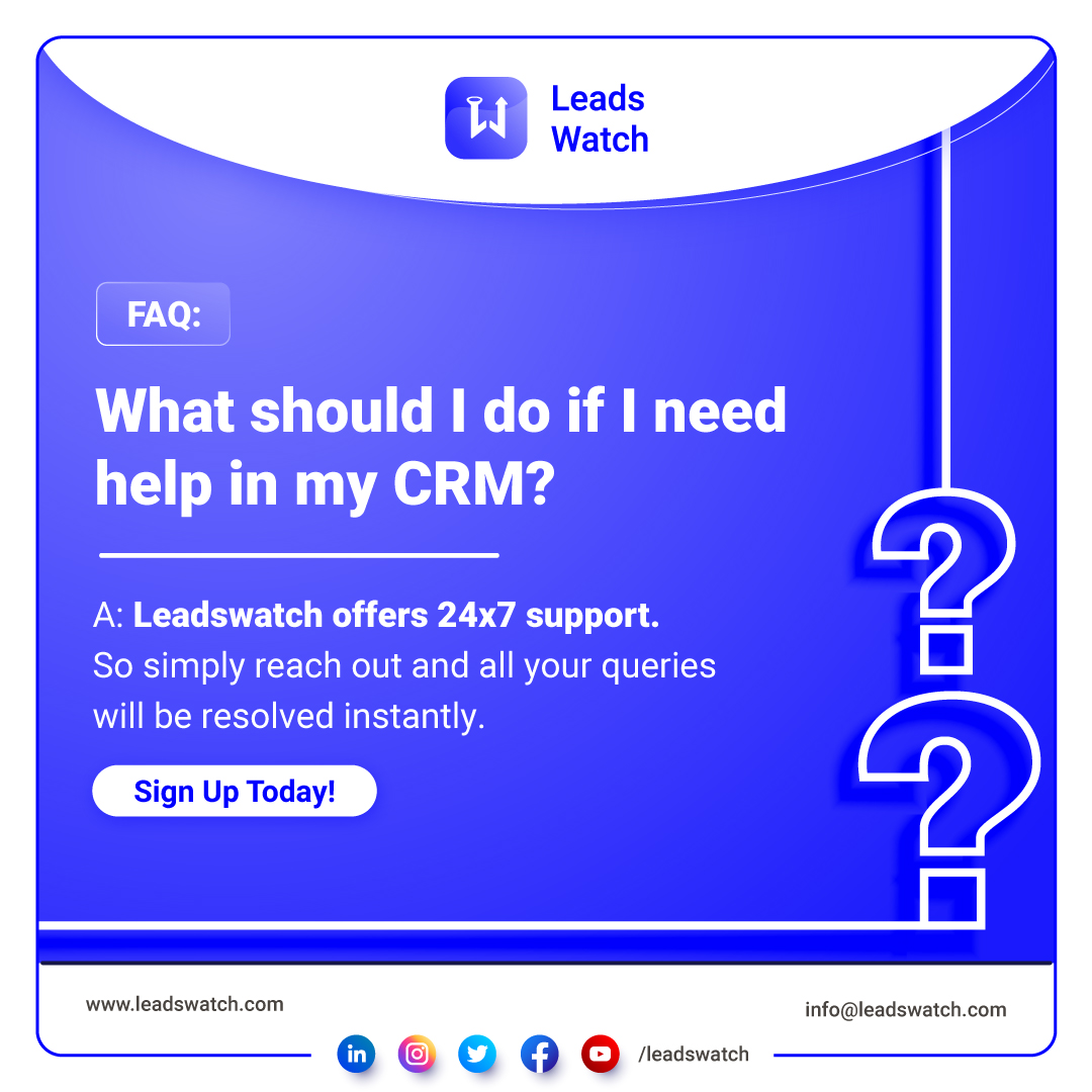 Leadswatch is an industry-leading lead management CRM for businesses worldwide. It is the new way for industries to optimize, automate, and succeed in the renewed digital space. Sign up to Leadswatch today linkedin.com/feed/update/ur…