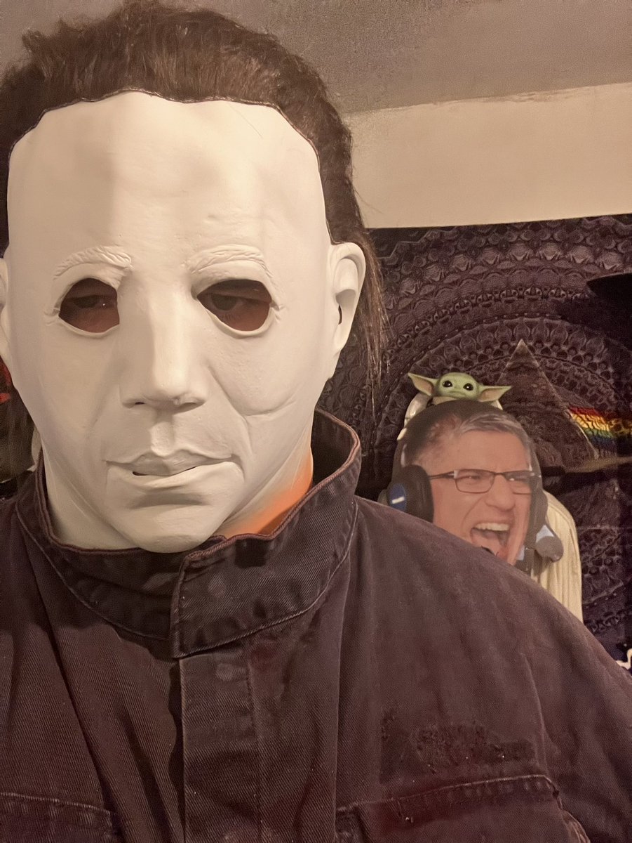 DeadAheadRA's tweet photo. #DeadHeadChapter #OklahomaChapter
Checking in #HappyHalloween #NationsCornerCrüe #MichaelMyers #Samhain 
#HallofFameandPain 
@bullyray5150 @TheMarkHenry @AndreDaGiantSXM https://t.co/0M5sUP7K4U