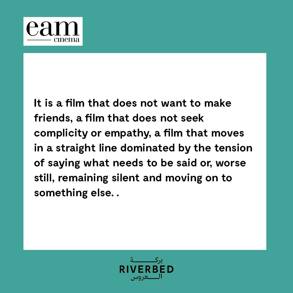BassemBreche's tweet image. A great review of #RIVERBEDfilm from #Valencia By Aaron Rodriguez Serrano. 

elantepenultimomohicano.com/2023/10/critic…