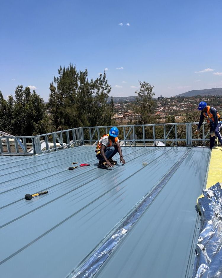 MrRoofRwanda's tweet photo. Rwanda’s skyline is evolving! Join the #newroofmovement - contact Mr Roof for your free estimate 🏠📐🛠️
#mrroofrwanda #construction #renovation #innovation #buildwithus #newroofnewhouse #newroofmovement #lightsteelframe #selflockroofsheets #kigali #rwanda https://t.co/r17RHvUg5q