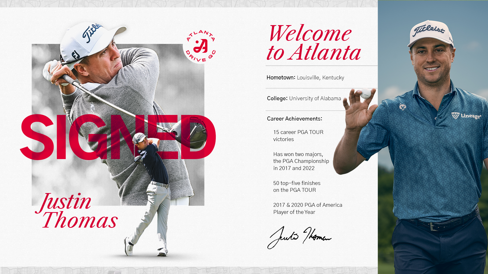 FedEx Cup winner Justin Thomas to join new golf team owned by Arthur Blank  – WSB-TV Channel 2 - Atlanta