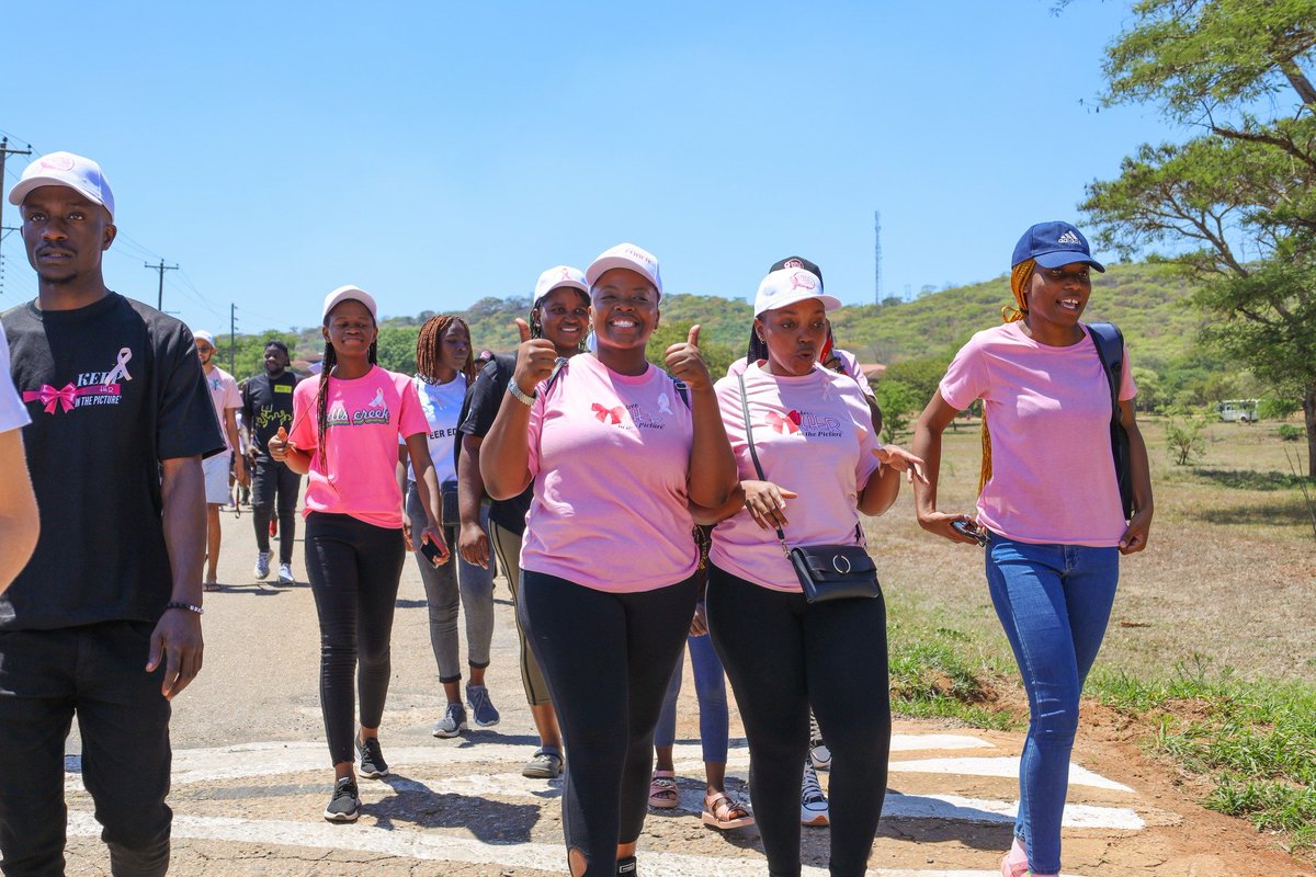 Africa_Univ's tweet photo. News Brief: The university community commemorated PINKtober with a wellness day organized for students and staff on the 28th of October. https://t.co/BEZa15AVM0