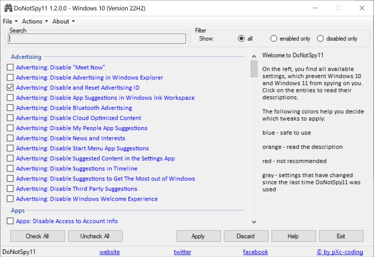 ghacks's tweet photo. Privacy tool DoNotSpy11 update adds Windows 11 version 23H2 support #donotspy11 #windows11 #privacy

https://t.co/2Cmnd0cXqD https://t.co/kXAMCvVpkg