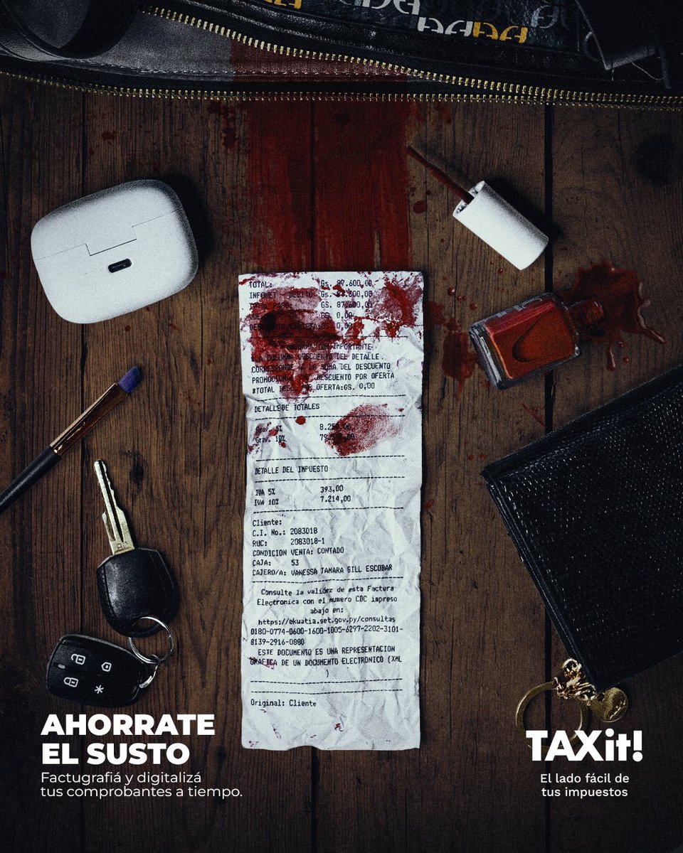 En este Día del Ahorro y Halloween ¡Ahorrate el susto!  No dejes que tus facturas se conviertan en tus pesadillas. Mudate al lado fácil de los impuestos  y factugrafiá y digitalizá a tiempo todos tus comprobantes con TAXit!   📷📷 📱