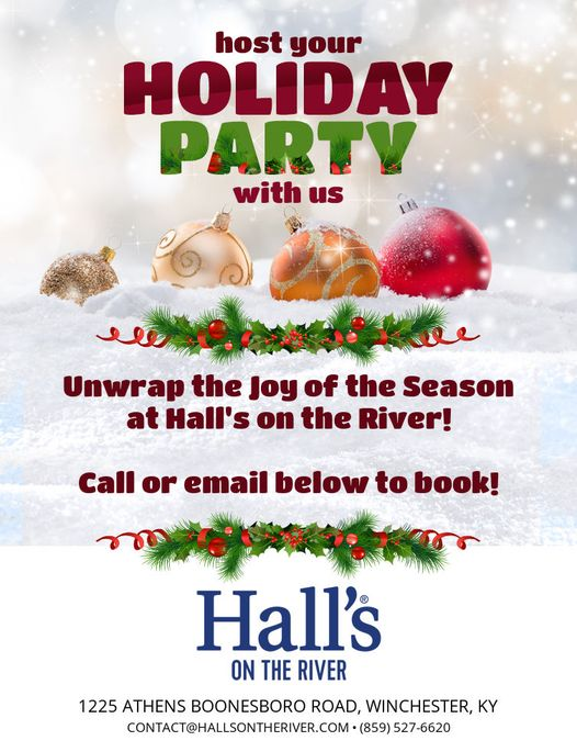 hallsontheriver's tweet photo. The perfect venue for your Holiday Party! Book your party today! https://t.co/d4AD1gturV https://t.co/53rpwT1kTY