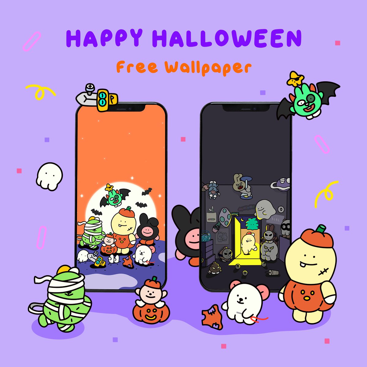 Free wallpaper for Happy Halloween!!! 👻🎃

👇🏻