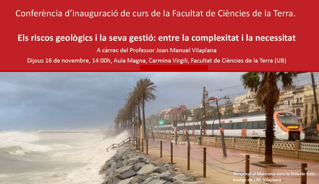Facultat de Ciències de la Terra tweet media
