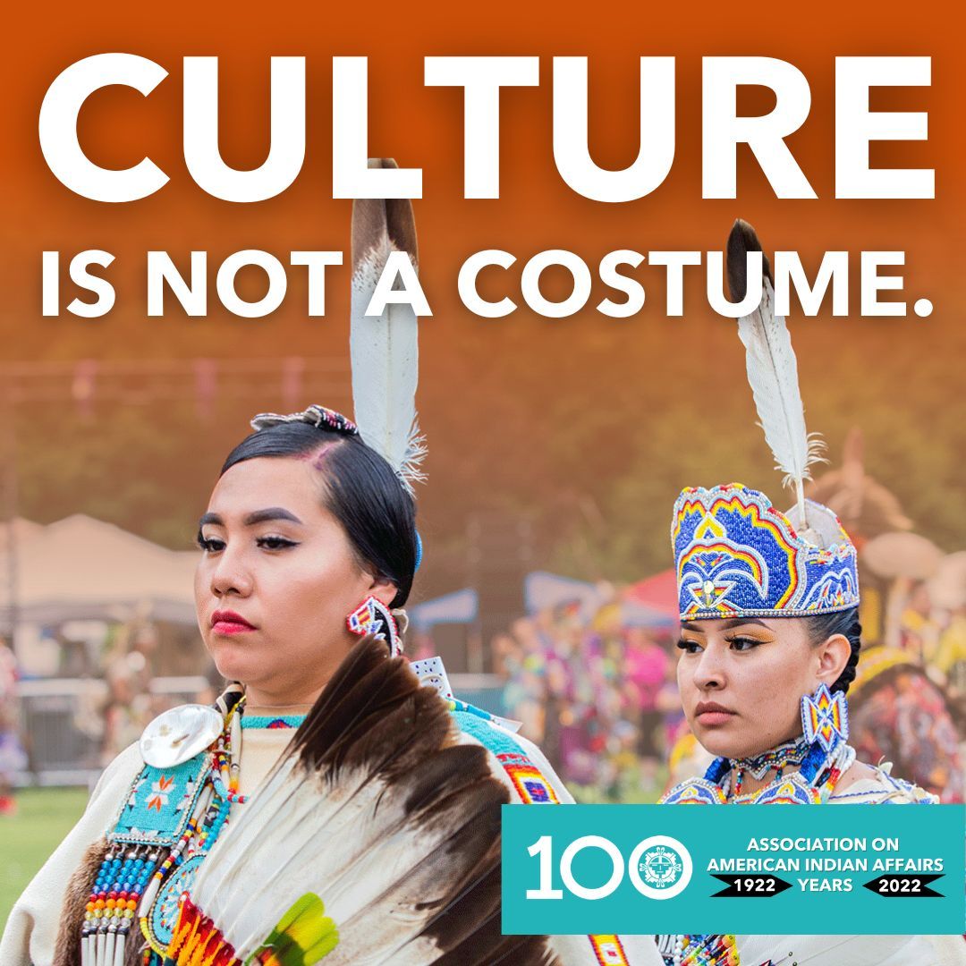 SHARE: It is never okay to wear culture as a costume. Don't make or purchase items that look like or imitate Native culture. Don't perpetuate harmful stereotypes this Halloween. Our diverse cultures are sacred. Don't be that guy. #halloween #costume #Native #Indigenous