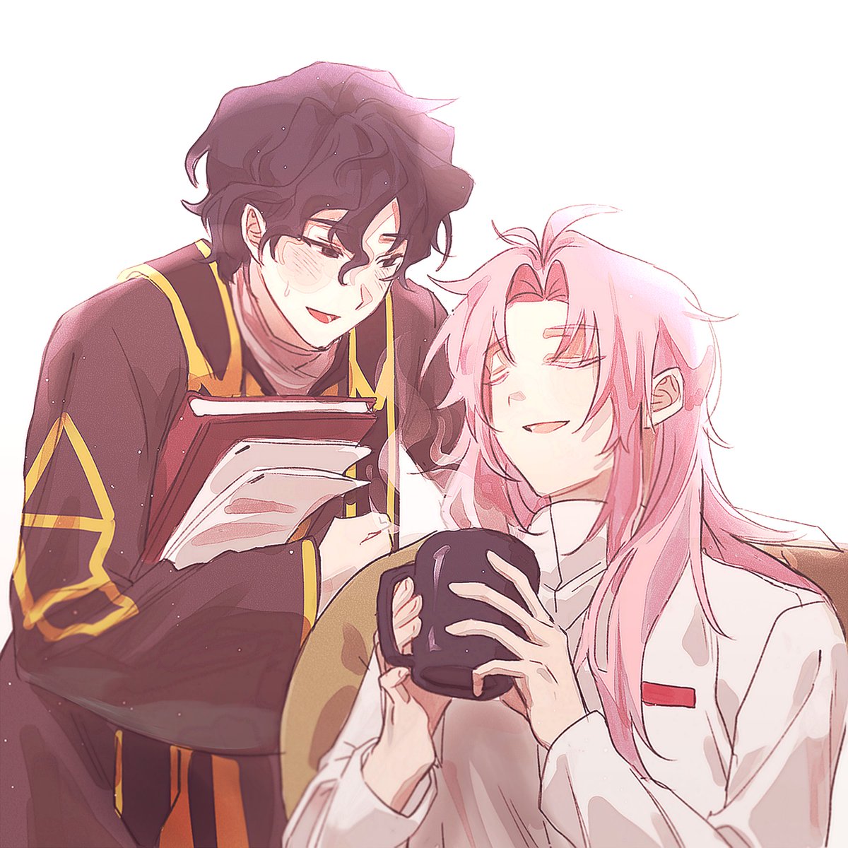 오랜만입니다!
커미션으루 백장미 작업했어요!