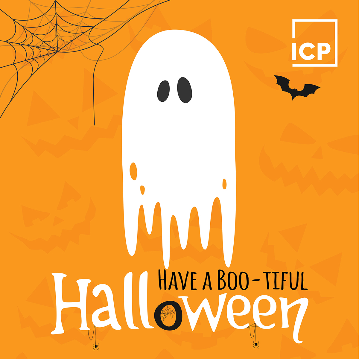 Wishing you a Boo-tiful Halloween! May your day be filled with treats, tricks, and a spooktacular time. Happy Halloween from ICP Group! #HappyHalloween