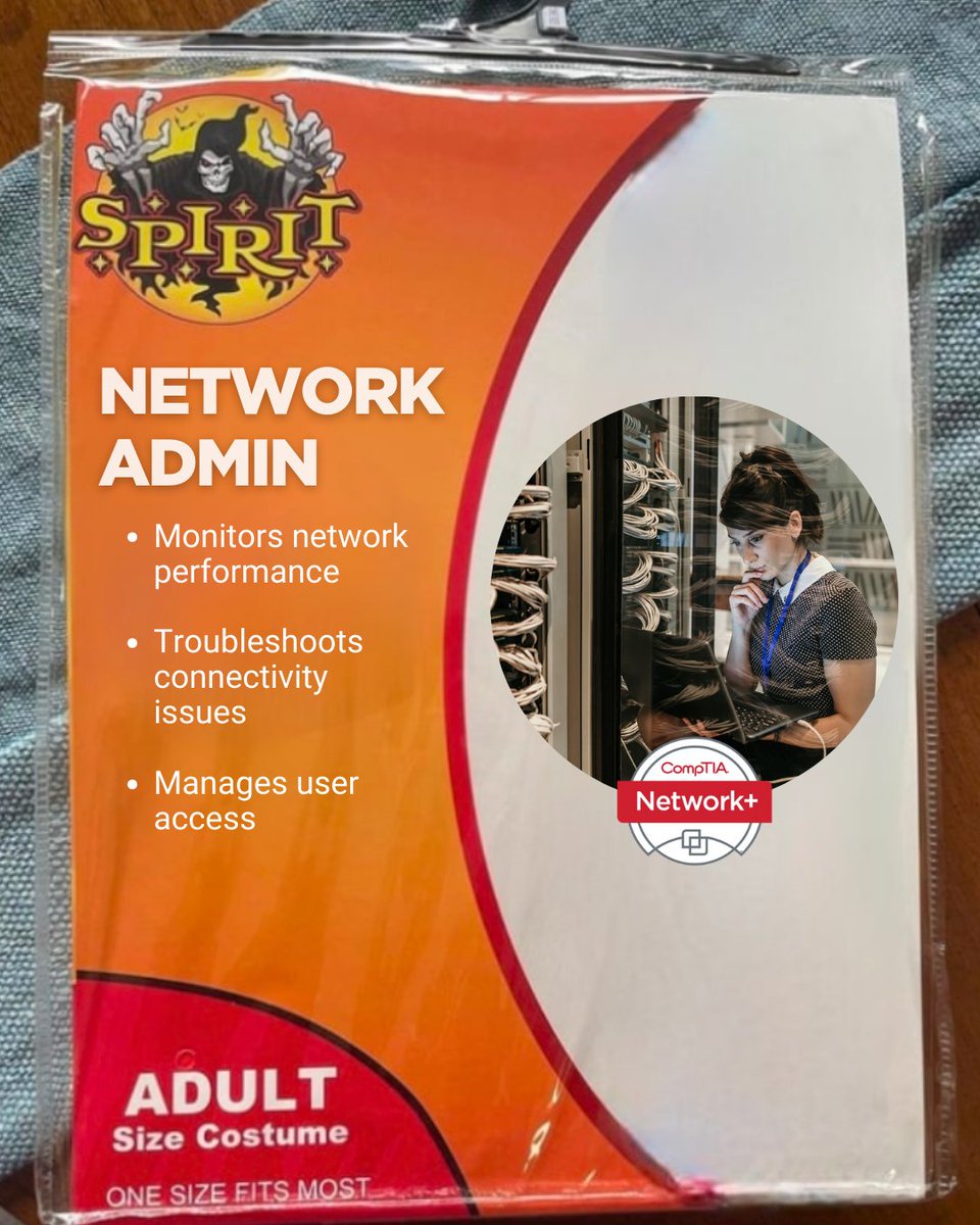 CompTIA's tweet image. Which one are you being for #Halloween?! 🧙‍♂️👻🖖🎃

Tag an #ITpro that still needs a last minute costume 🤭