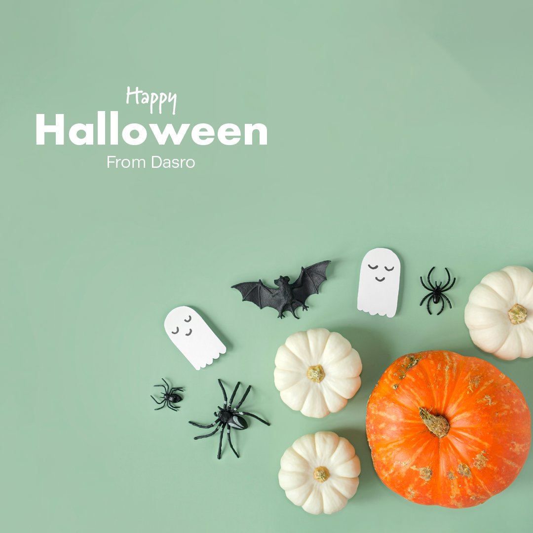dasroconsulting's tweet photo. Boo! 👻

Happy Halloween from Dasro! 🎃

We hope you have a fun, spooky, and safe holiday. https://t.co/Dh2nakYuCI