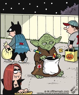 Cheating that is. 🍬 #StarWars #Halloween