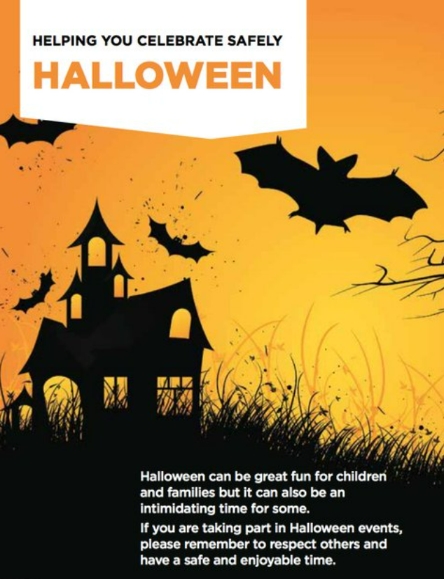 MPSLewisham's tweet photo. We are here to ensure that everyone enjoys #Halloween but stays safe in doing so, remember not everyone celebrates this season so please enjoy it with respect

Here are our top tips for staying safe this Halloween: https://t.co/DN4SlZQgqj https://t.co/87AnsyeyWd