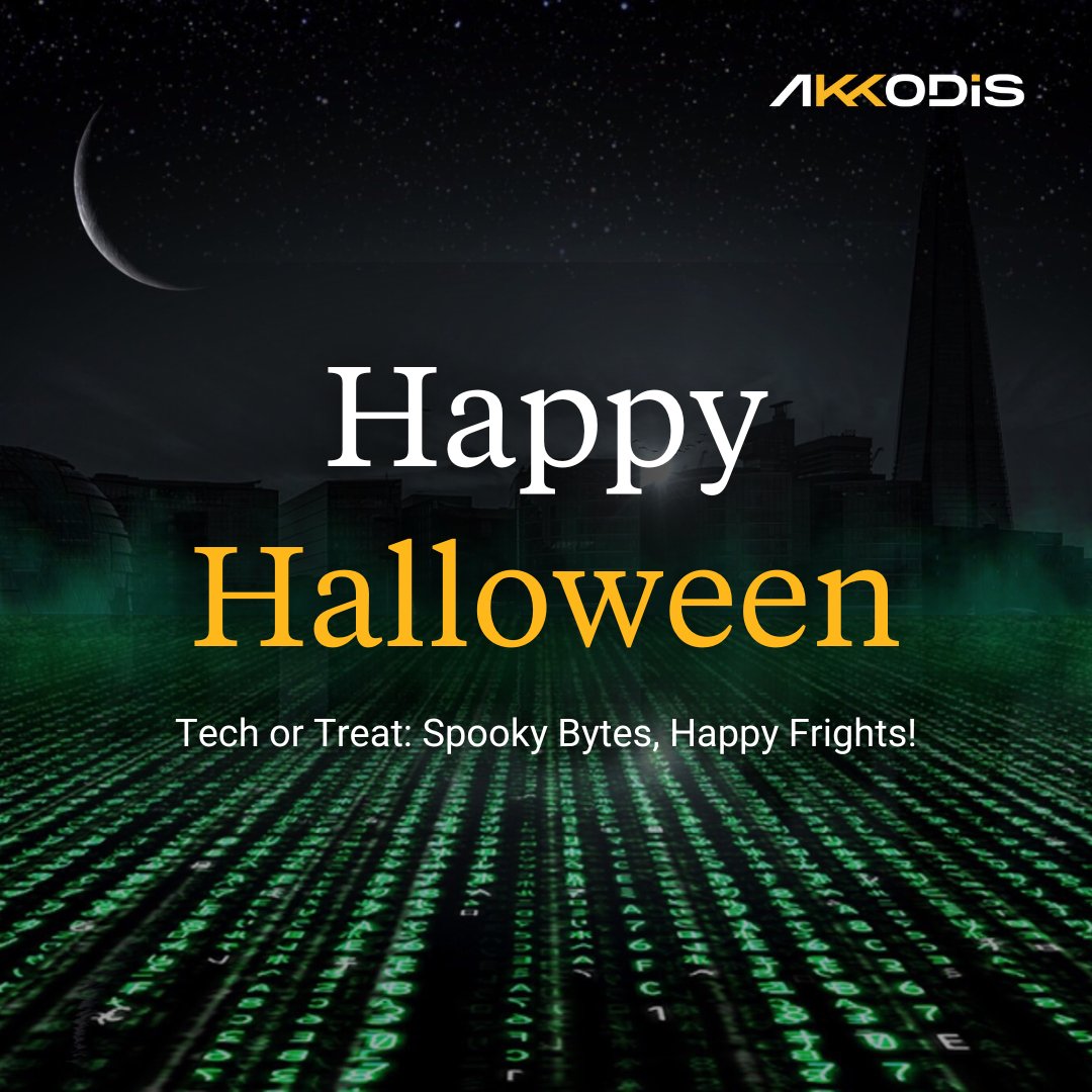 Unleash the code-spirits and let the bytes and frights flow! Happy Halloween!

#akkodis #smartindustry #bytes #halloween