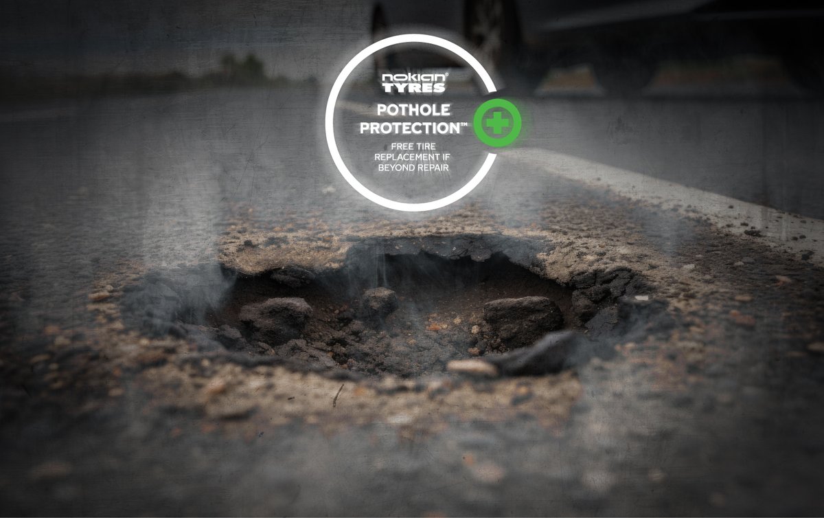 If a pothole plays a trick on your tires, we'll have a treat waiting. We're so confident in our tires' toughness that many come with a Pothole Protection warranty. Because spooky season is also the start of pothole season. Learn more: bit.ly/3BGKClK #HappyHalloween