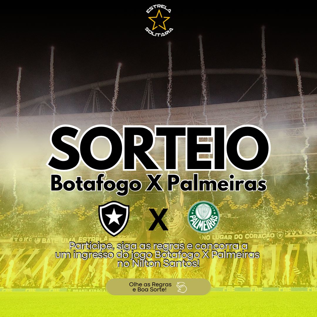 Botafogo de Futebol e Regatas - Ingressos - Botafogo x Palmeiras