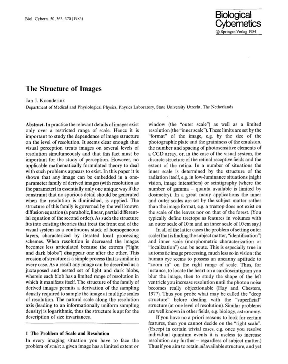 What are some memorable papers from early in your #computervision research career? I’ll start.