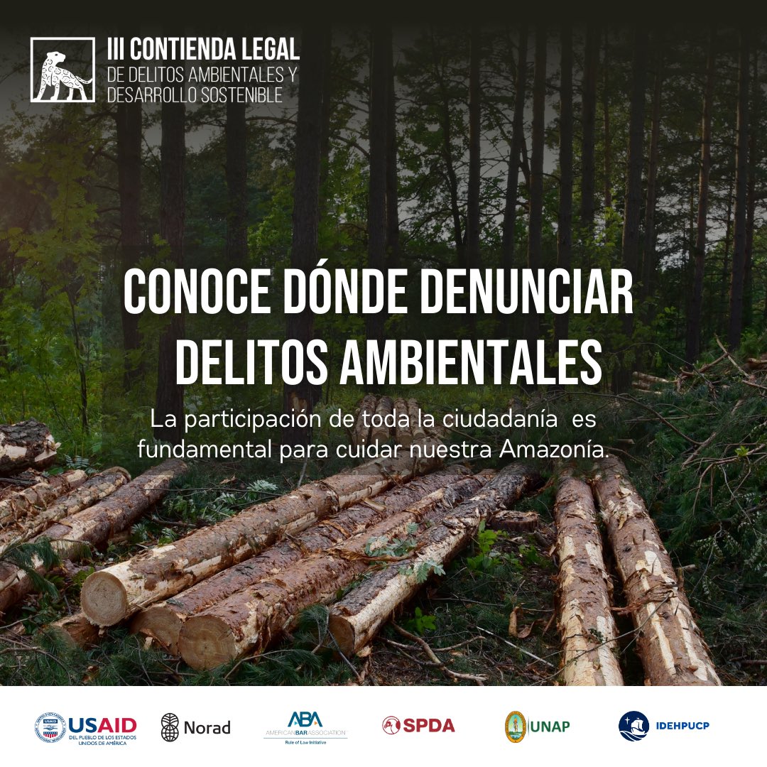 III Contienda Legal de Delitos Ambientales tweet media