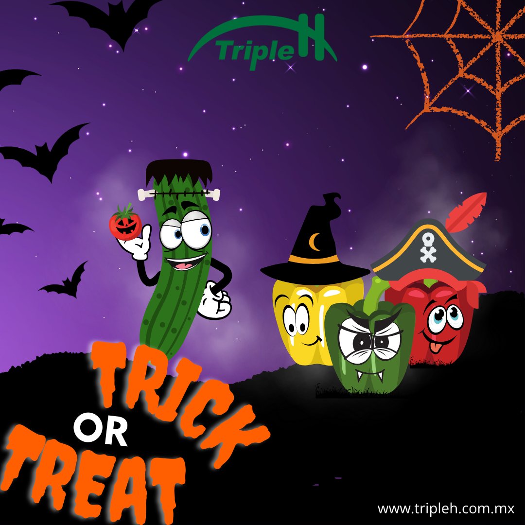TripleHProduce's tweet photo. Happy Halloween from our spooky veggies!! 👻🎃

#triplehproduce #choosefreshness #trickortreat #halloween https://t.co/fyuMLiP9nu