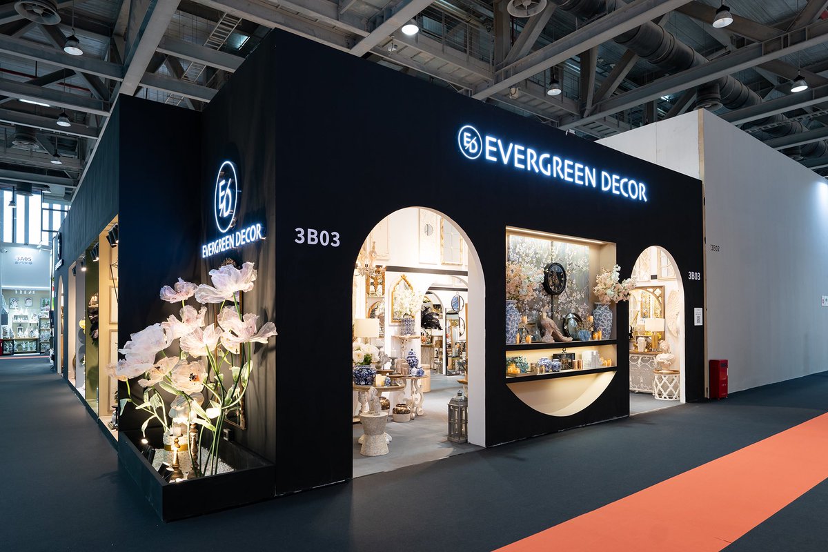 evergreendecor's tweet photo. We are delighted to extend our heartfelt gratitude for your presence at The 134th China Import and Export Fair and The 48th Jinhan Fair For Home &amp; Gifts last week in Guangzhou! 
web:https://t.co/C99Ljb8CSl
#homedecor #interiordesign #furniture #homeaccents #vignettes https://t.co/Qxj3gbWw7N