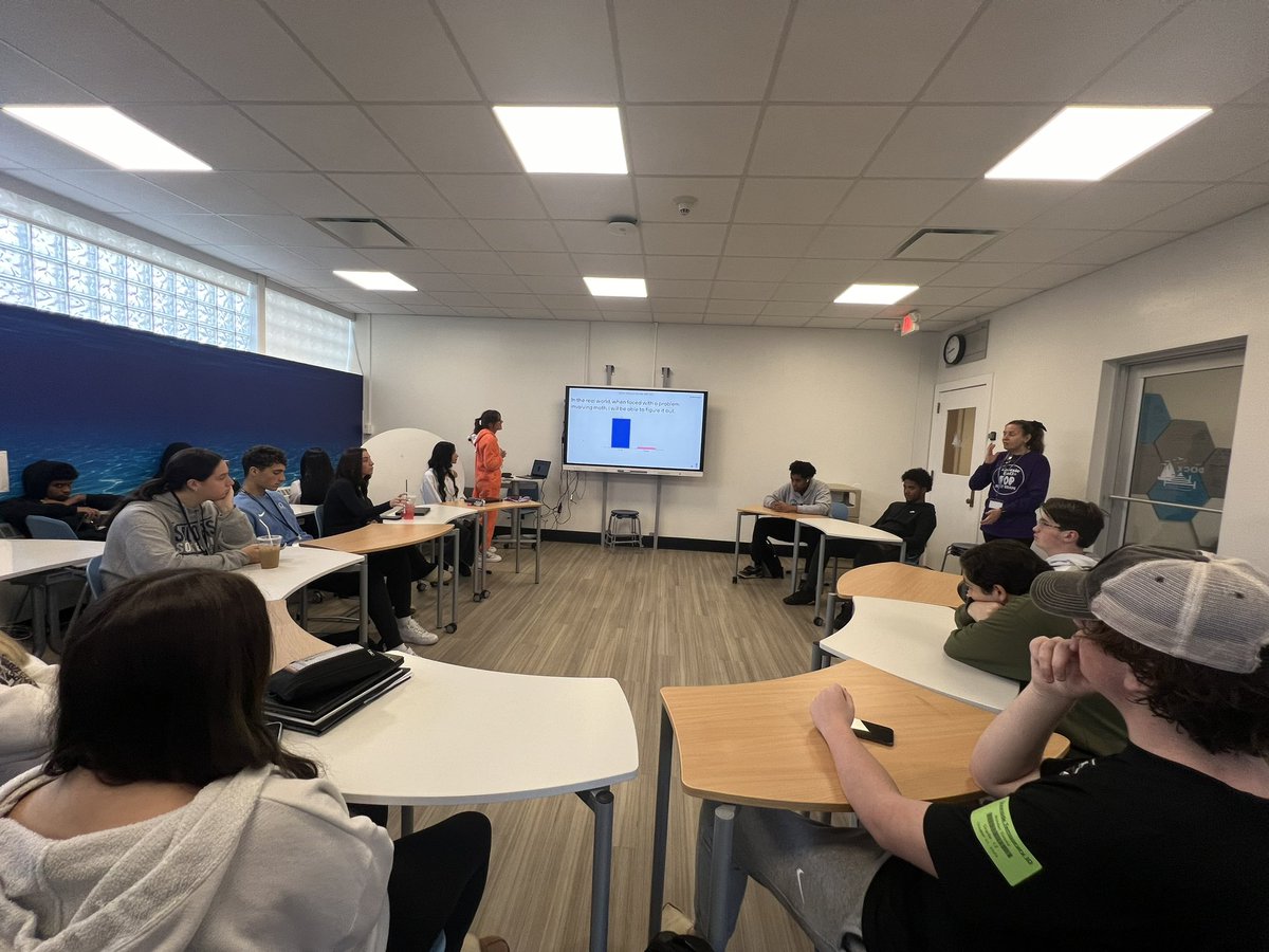 Taramauer's tweet image. What do Math &amp;amp; Wellness have in common? Students in Ms. Rinaldi’s Math In Society class spent time w/Dr. Weisenreder this morning learning about resilience &amp;amp; growth mindset #WeLOVEMath #ThisIsISD #OHSMath #OHSWELLNESSCENTER @rinaldim13 @TeachMitch @DianeProvvido @OSchoolsPR
