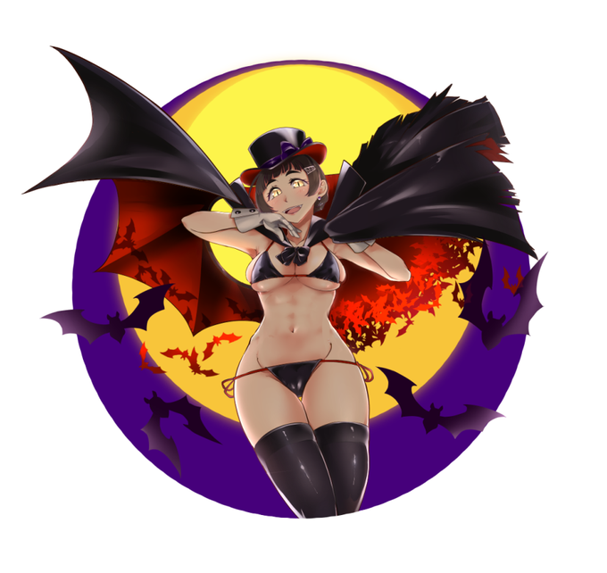 とりあえず去年のやたらノリノリなハロウィン妙高さん🧛‍♀️