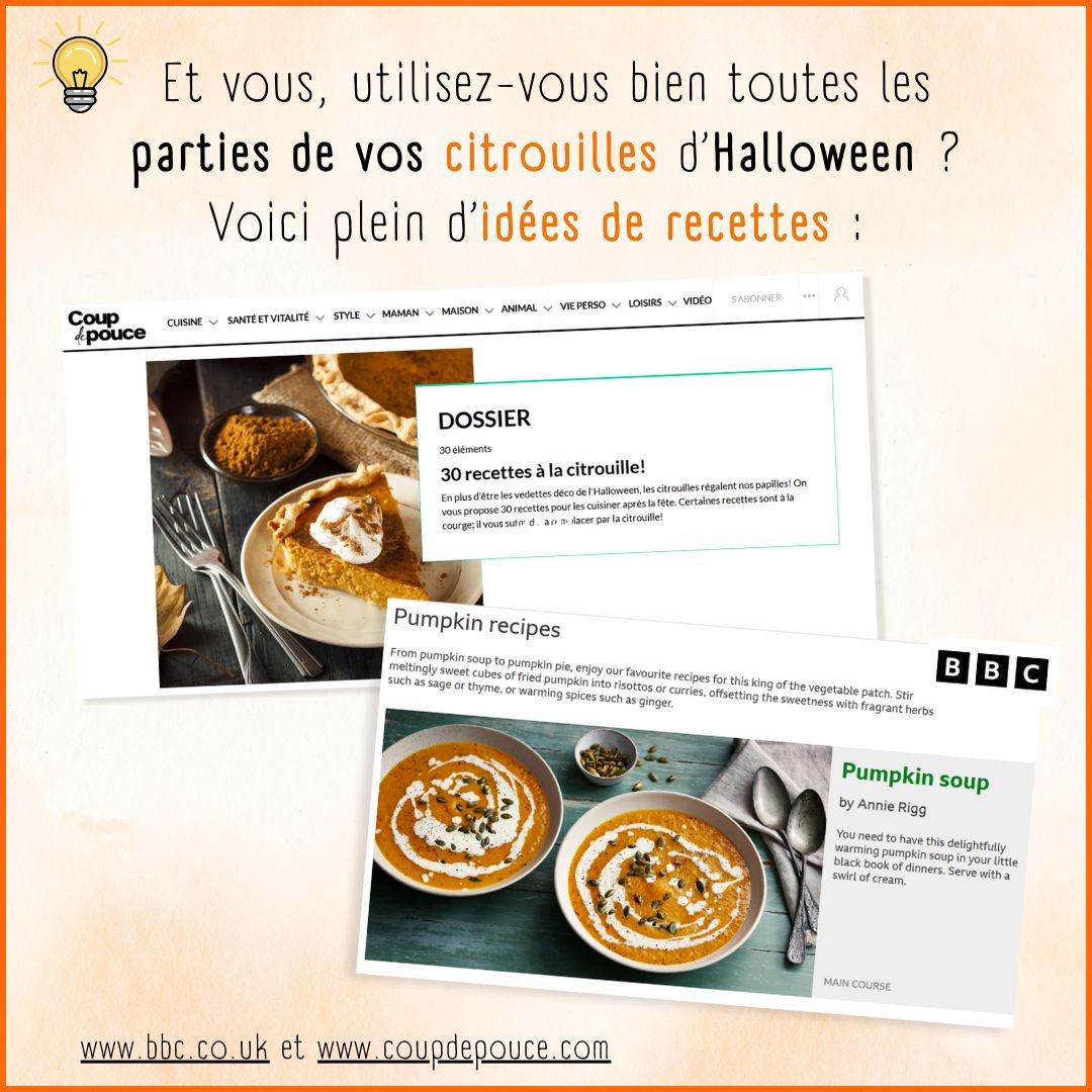 🌿 Qui dit #Halloween, dit citrouille #pumpkin ? Elles servent de décorations... mais pas que ! Alors, cette années, décidés à utiliser toutes les parties de vos citrouilles ? Recettes, graines à planter ou à manger... 

#carving #foodwaste #fete #Canada #sustainable #reduce #fun