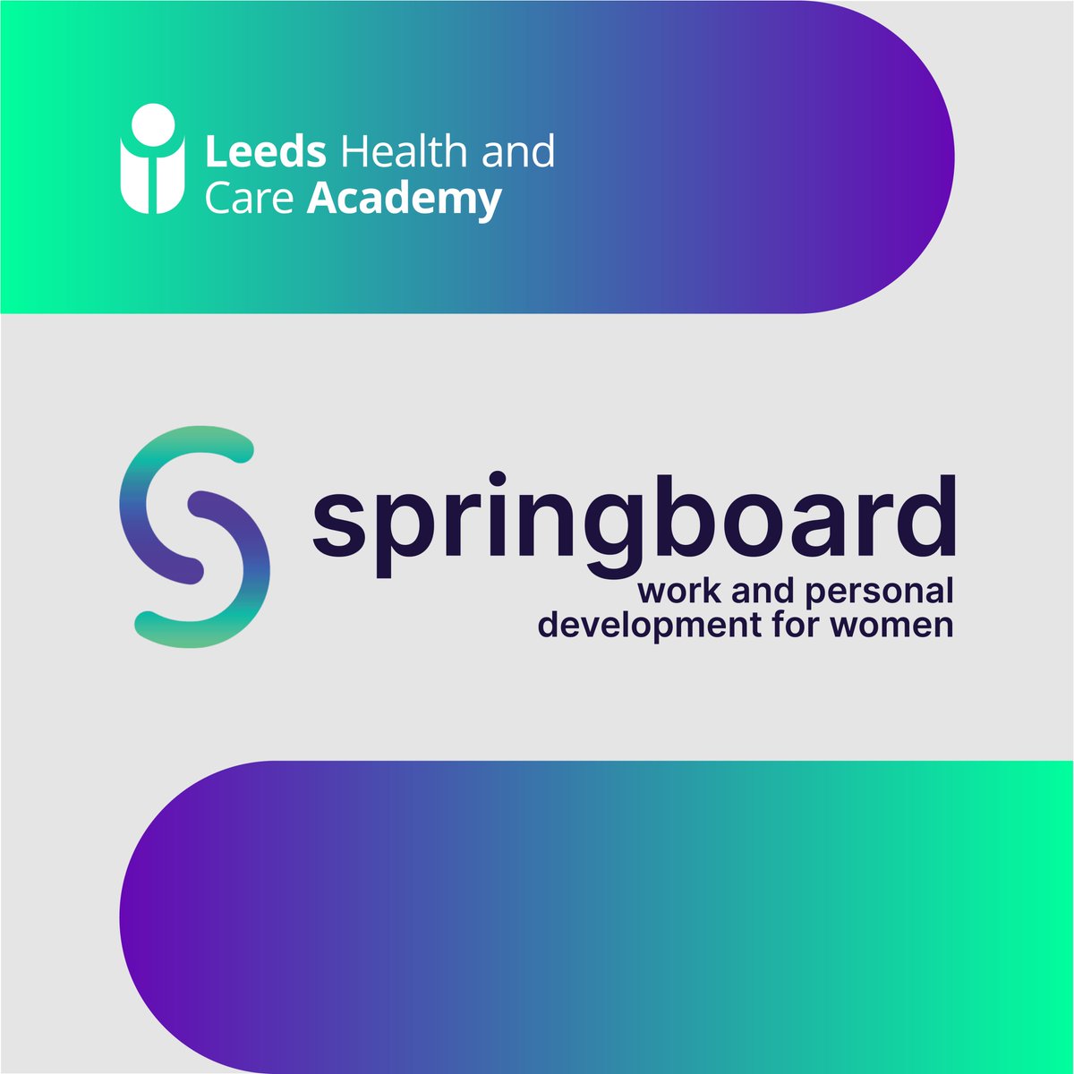 We are currently welcoming applicants for our February 2024 cohort! Springboard provides a space for self-reflection and involves a lot of group activities, as you work alongside women from across the sector to support and encourage each other. Read more: leedshealthandcareacademy.org/learning/syste…