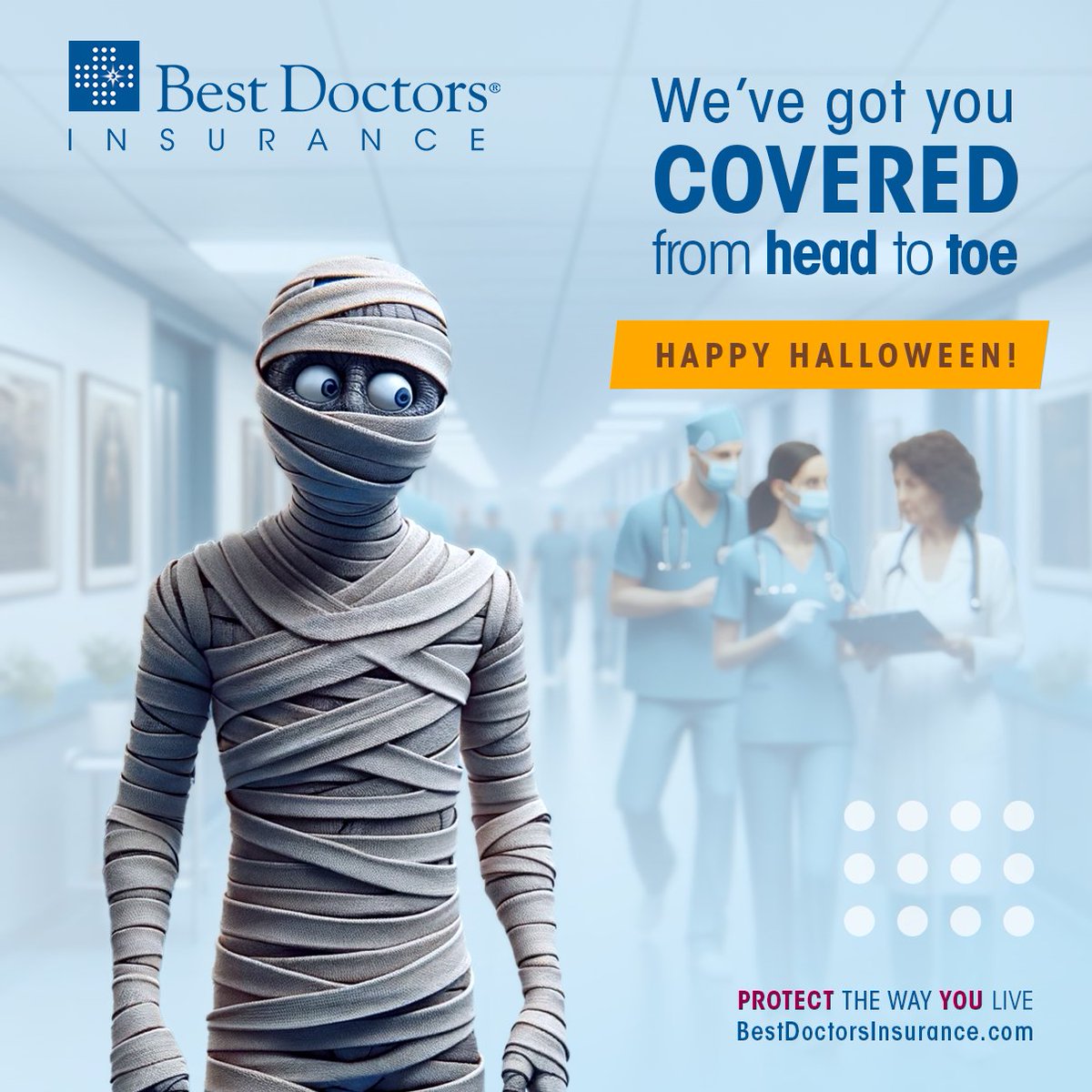 Wrapping up the year with the #best coverage! Happy Halloween!🎃🩺